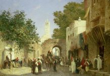 Ilustrasi orang Arab jaman dulu