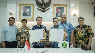 Kemenag-Lion Air teken perjanjian penerbangan jemaah Haji.
