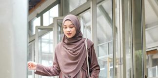 Long sleeve dress hijab