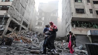 Perang Gaza Palestina. (Foto: Net)