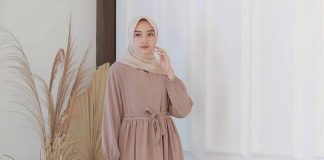 Gamis tali pinggang