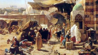 Pasar Arab zaman dulu
