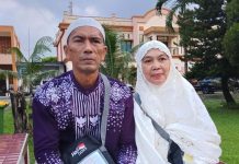 Penjual pisang goreng naik Haji