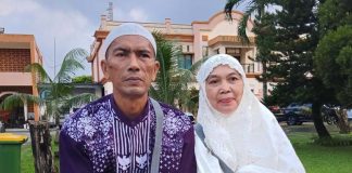 Penjual pisang goreng naik Haji