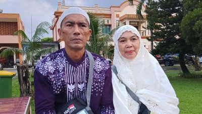 Penjual pisang goreng naik Haji