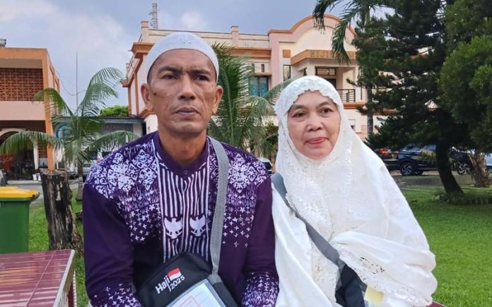 Penjual pisang goreng naik Haji