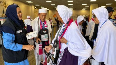 Jemaah Haji tiba di Madinah