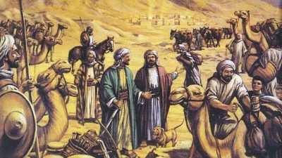 Pedagang Arab jaman dahulu