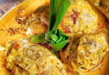 Gulai banak khas Minangkabau