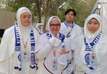 Jamaah Haji muda Indonesia