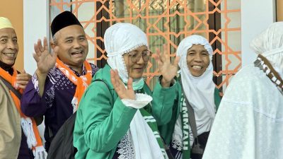Jemaah Haji pulang ke Tanah Air