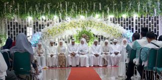 Ilustrasi nikah massal