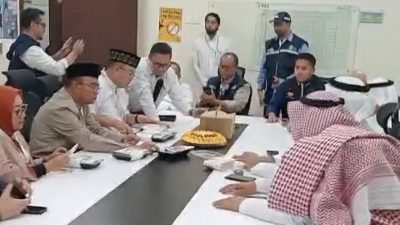 Peninjauan pabrik makanan siap saji jemaah Haji