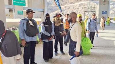 Posko Jamarat jemaah Haji Indonesia