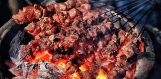 Sate klatak khas Yogyakarta