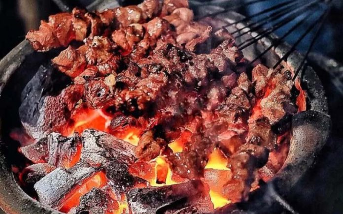 Sate klatak khas Yogyakarta