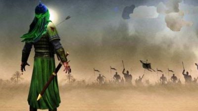 Ilustrasi syahid perang Badar