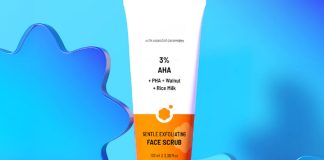 Exfoliating cleanser