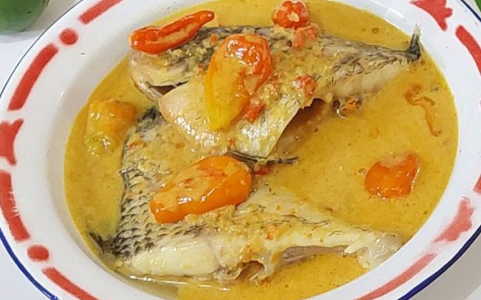 Gulai taboh khas Lampung