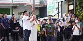 Pelepasan jemaah Umrah 1 pesawat di Subang
