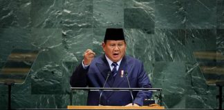 Pidato Prabowo di PBB