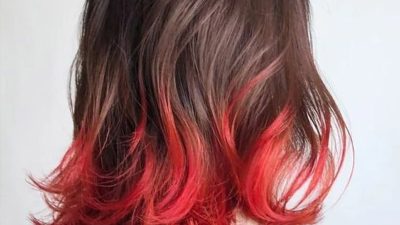 Rambut Dip-Dyed