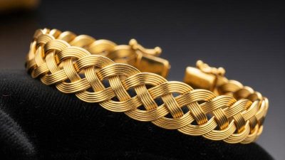 Gelang emas 24 karat