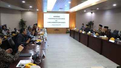 Audiensi KPK bersama Kementerian Haji dan Umrah