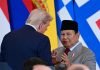 Trump Puji Prabowo Berperan Dukung Perdamaian di Timur Tengah Prabowo Subianto dan Donald Trump