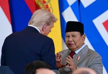 Prabowo Subianto dan Donald Trump