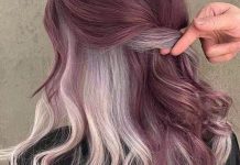 Rambut two tone