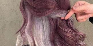 Rambut two tone