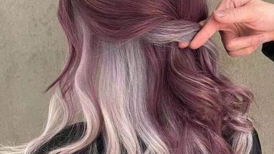Rambut two tone
