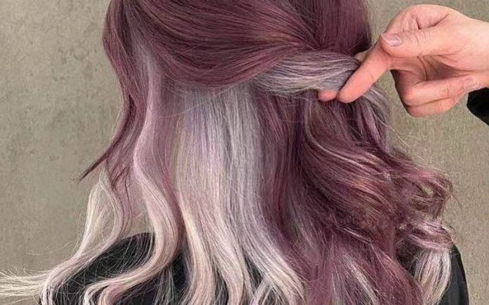 Rambut two tone
