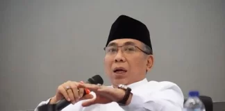 Gus Yahya hadir dalam rapat PBNU terkait dinamika internal organisasi.