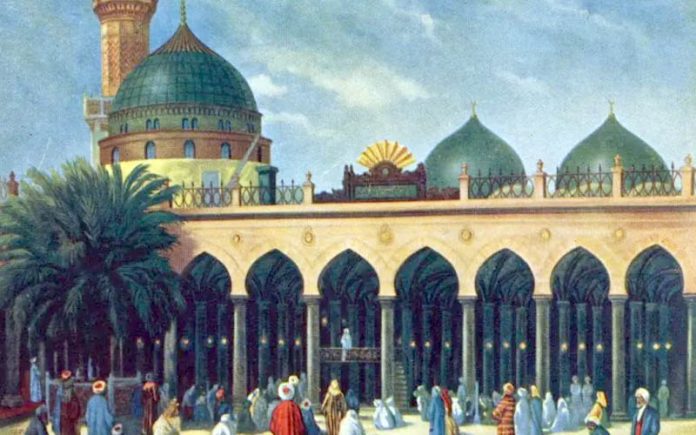 masjid-nabawi-dulu Masjid Nabawi zaman dulu