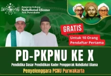 Semangat khidmat kader Nahdlatul Ulama dalam kegiatan pengkaderan yang diselenggarakan oleh PCNU Purwakarta.