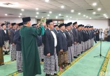 400 Pejabat Kemenhaj Dilantik, Kepengurusan Hingga Kecamatan Pejabat Kemenhaj dilantik