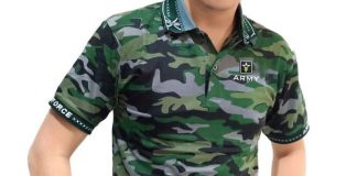 Baju motif camouflage