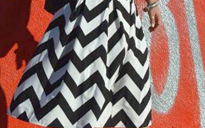 motif-chevron Baju motif chevron