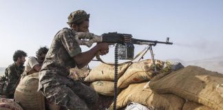 Ilustrasi perang di Yaman