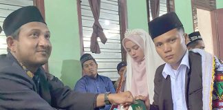 Pernikahan di tengah bencana alam Aceh
