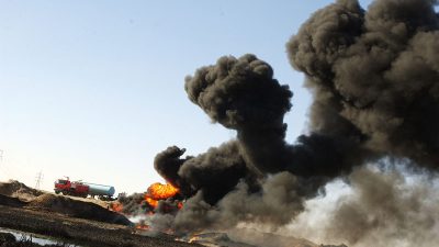 Serangan ladang gas.