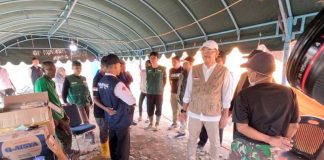 Perbaikian fasilitas ibadah terdampak banjir