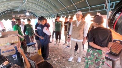 Perbaikian fasilitas ibadah terdampak banjir