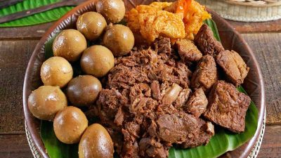 Gudeg manggar Yogyakarta