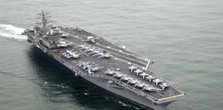 Kapal induk AS di Timur Tengah