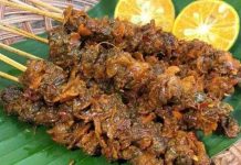Sate temburung khas Kalimantan