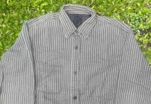 Baju motif herringbone