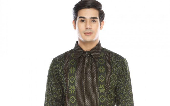 motif-jacquard Baju motif jacquard